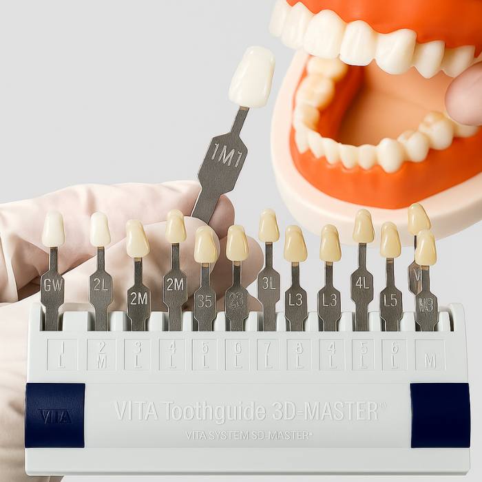 Dental Shade Guide – 16 or 29 Colors for Whitening & Comparison