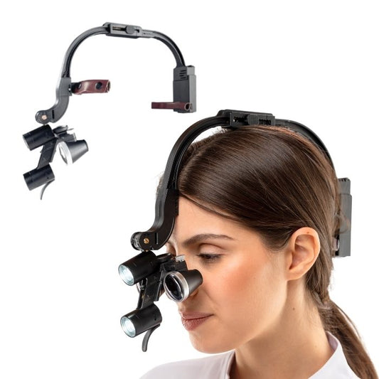 M1 Loupe with 3.5x lenses and 2 Rechargeable Batteries