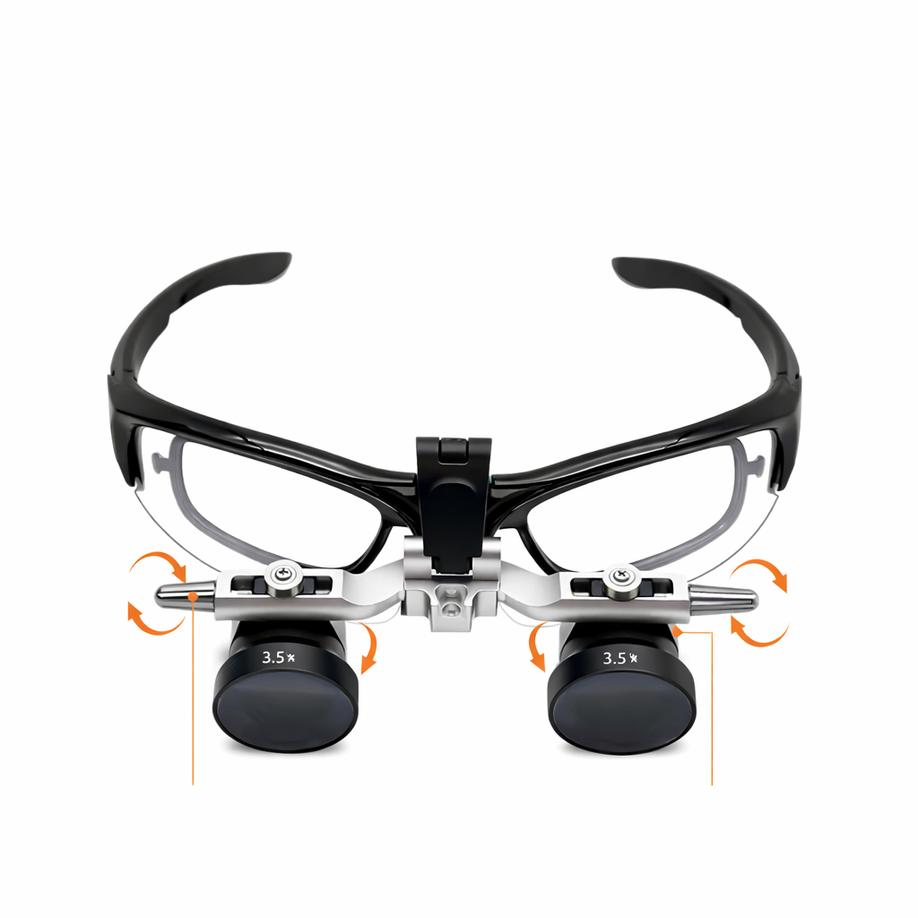 Loupe T1 with Interpupillary Adjustment and Headlight