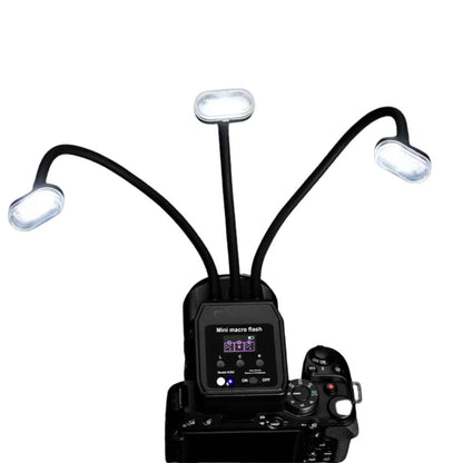 Flash Macro Dual with Two Flashes and Front Light – Compatible with Nikon, Sony, and Canon | Professional Dental Photography