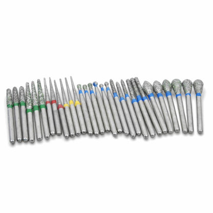 Autoclavable Aluminum Burr Holders for 30 High-Speed Turbine Burrs