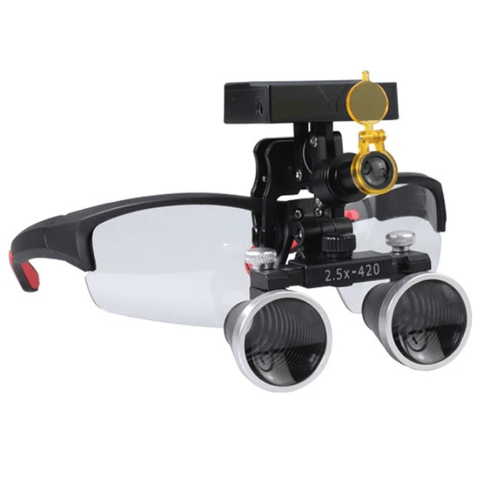 X1 PRO Loupe with 2.5x or 3.5x Lenses and Headlight