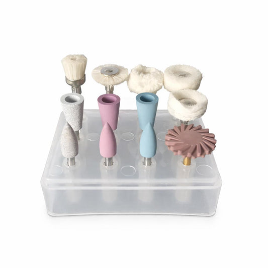 12 pieces for dental polishing – Low-speed contra-angle handpiece